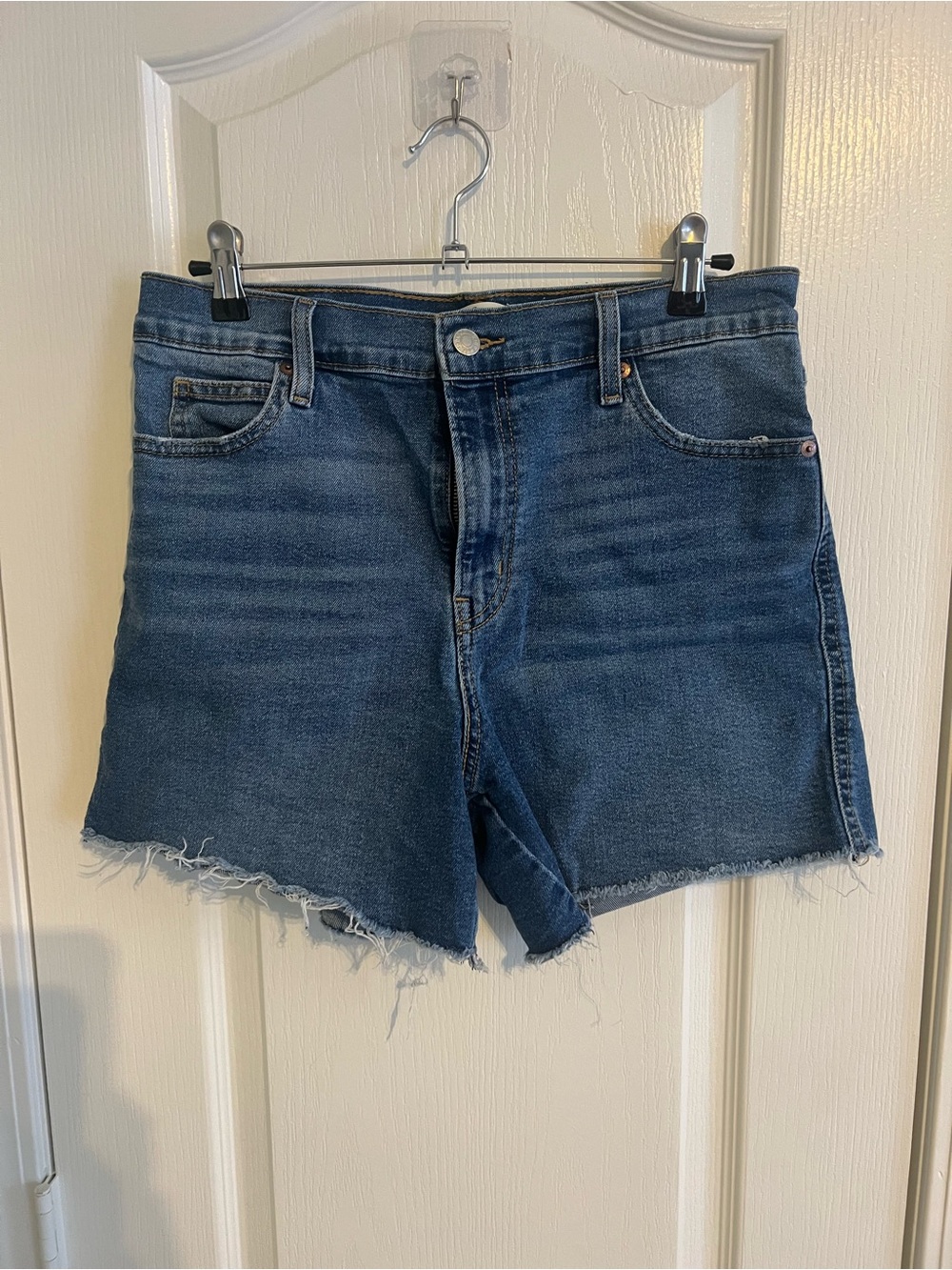 Levi Strauss Signature Heritage High Rise Denim Shorts 8 W29